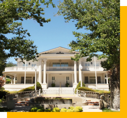 Nevada Governor’s Mansion exterior during the day